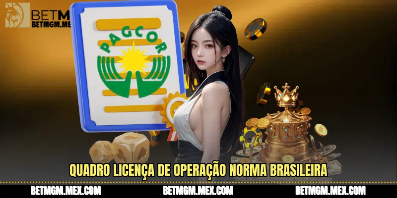Quadro Licença de Operação norma brasileira