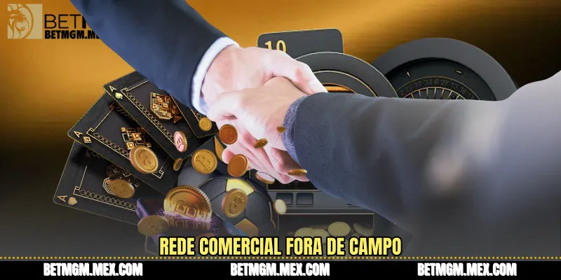 Rede comercial fora de campo