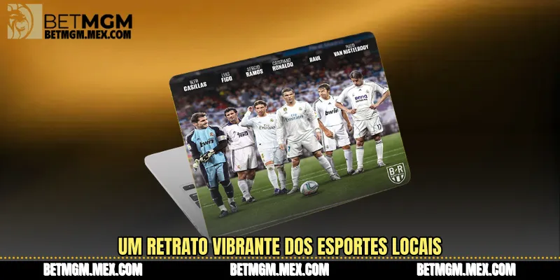 Um retrato vibrante dos Esportes locais