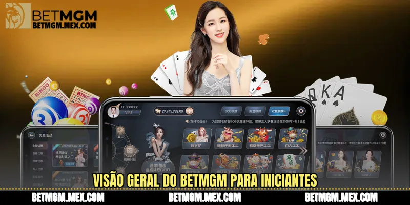 Visão geral do BetMGM para iniciantes